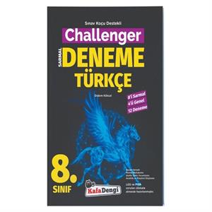 8. Sınıf Challenger Türkçe 12 Branş Denemesi Kafa Dengi Yayınları