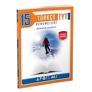 TYT Türkçe Denemeleri 15 Li Apotemi Yayınları