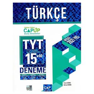 TYT Türkçe 15x40 Up Branş Denemeleri Çap Yayınları