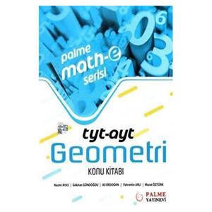 TYT AYT Mathe Serisi Geometri Konu Kitabı Palme Yayınları