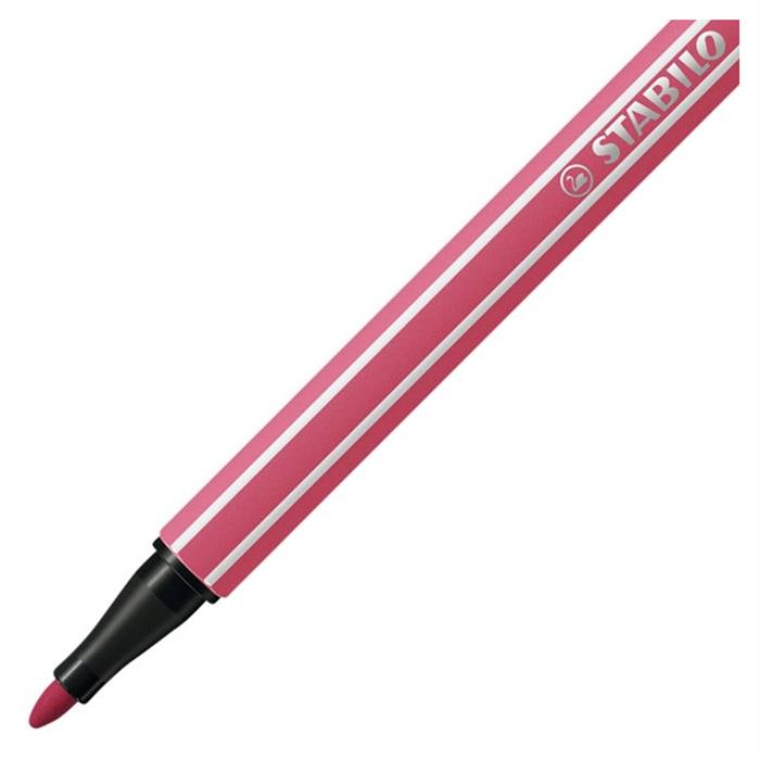 Stabilo Pen 68 Keçe Uçlu Kalem Çilek Kırmızısı 68-49