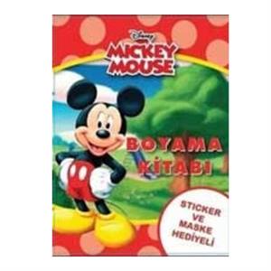 Mickey Roadster Çıkartmalı Boyama Kitabım Doğan Egmont Komisyon Doğan Egmont Yayıncılık