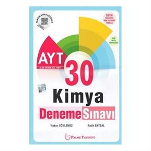 Palme AYT Kimya 30 Deneme Hakan Söylemez Palme Yayınları