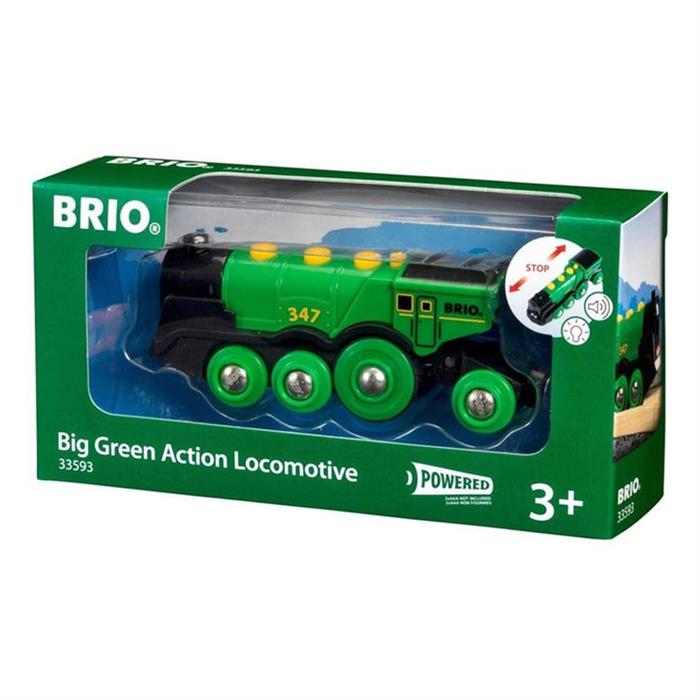 Brio World Yeşil Lokomotif 335