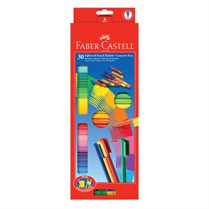 Faber Castell Keçeli Kalem Eğlenceli Karışık 30 lu 5068113000