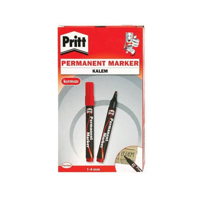 Pritt Permanent Marker Kesik Uç Kırmızı 893251