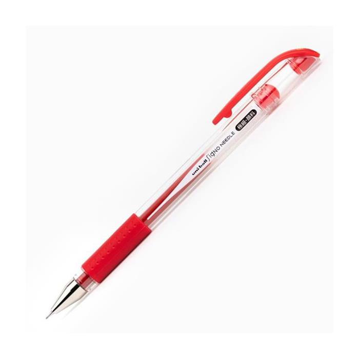 Uniball Signo Needle Jel İğne Uçlu Kalem 0.38 Kırmızı