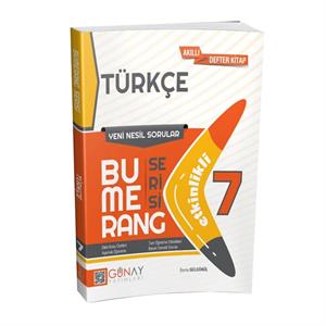 7 Sınıf Bumerang Türkçe Etkinlikli Soru Bankası Günay Yay