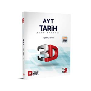 3D AYT Tarih Tamamı Video Çözümlü Soru Bankası Murat Usta 3D Yayınları