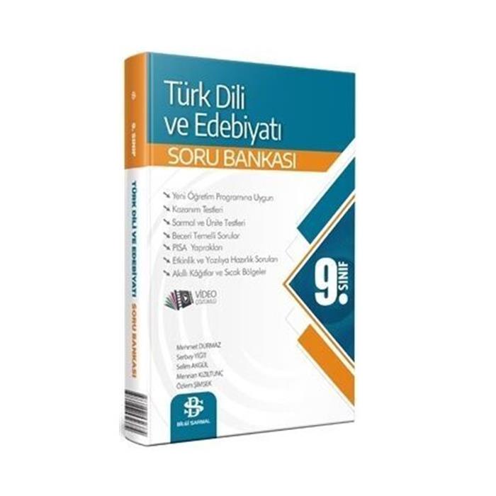 9 Sınıf Türk Dili ve Edebiyatı Soru Bankası Bilgi Sarmal Yayınları
