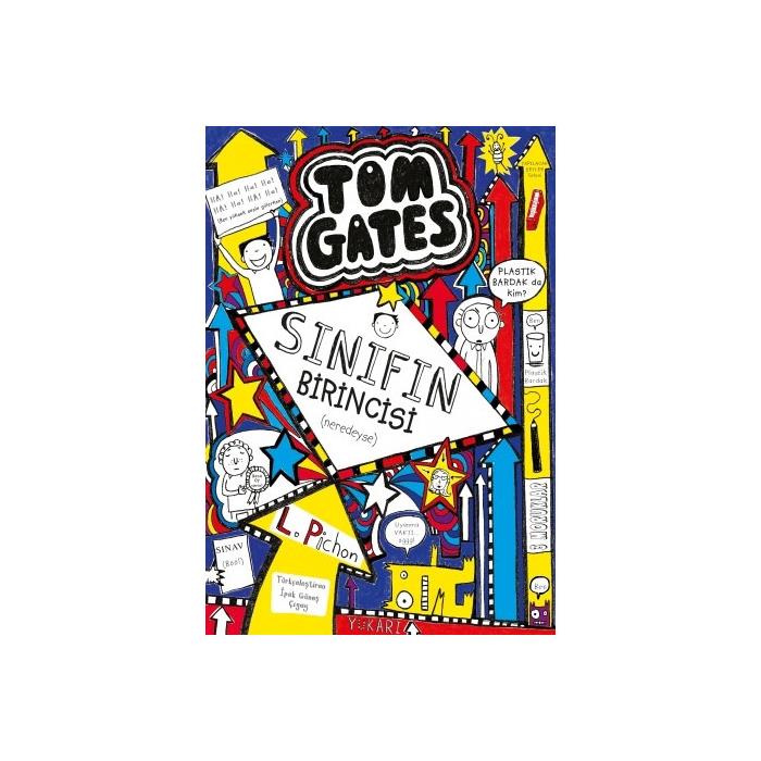Tom Gates 09 Sınıfın Birincisi Ciltli Liz Pichon Tudem Yayınları