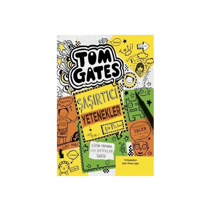 Tom Gates 10 Şaşırtıcı Yetenekler Ciltli Liz Pichon Tudem Yayınları