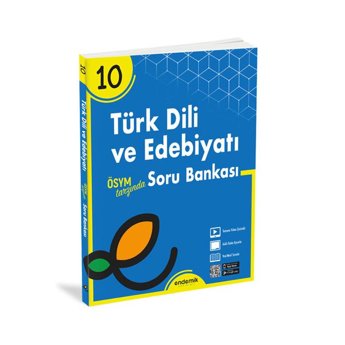 10 Sınıf Türk Dili ve Edebiyatı Soru Bankası Endemik Yayınları
