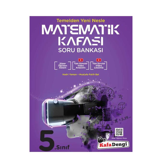 5. Sınıf Matematik Kafası Soru Bankası Kafa Dengi Yayınları