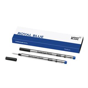Montblanc 2 Roller Kalem Refili Medium Royal Blue 128233