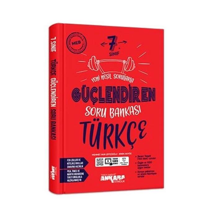 7 Sınıf Güçlendiren Türkçe Soru Bankası Ankara Yayınları