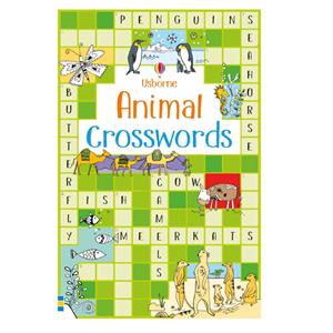 Animal Crosswords Usborne
