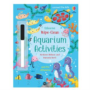 Wipe Clean Aquarium Activities Usborne