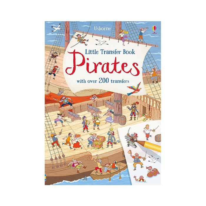 Pirates Transfer Activity Book Usborne