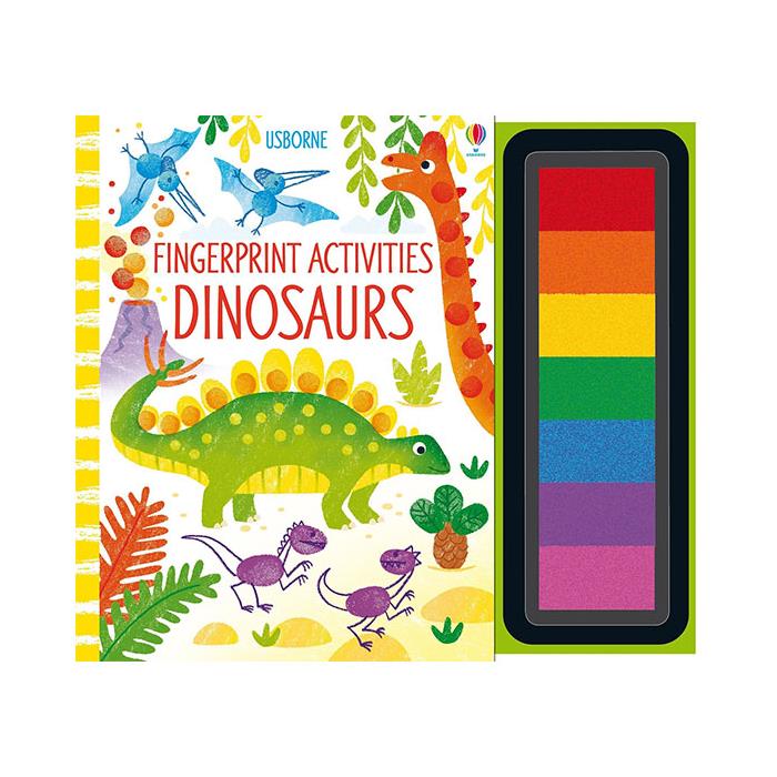 Fingerprint Activities Dinosaurs Usborne