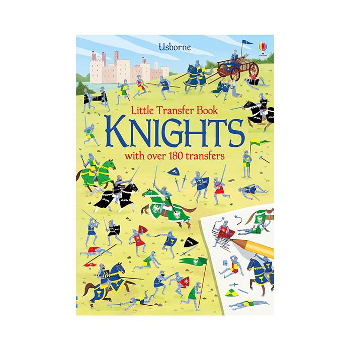 Knights Transfer Activity Book Usborne