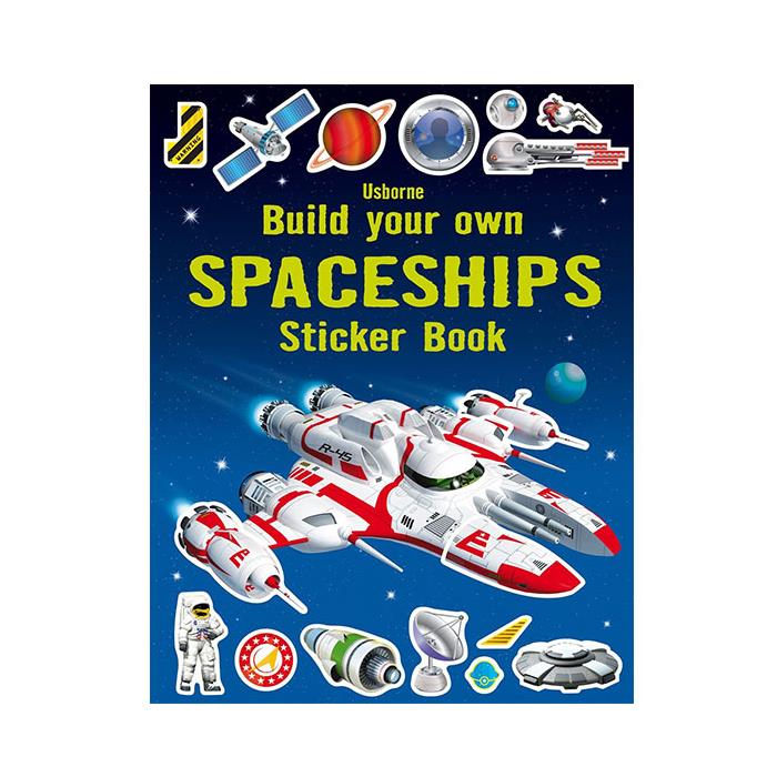 Build your own Spaceships Sticker book Usborne