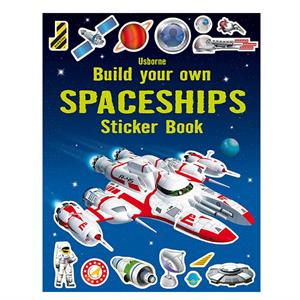 Build your own Spaceships Sticker book Usborne