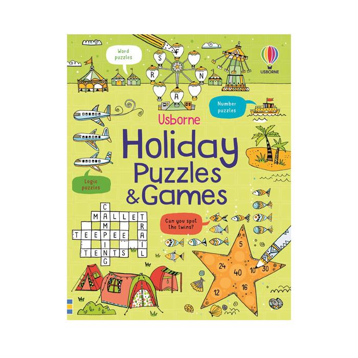 Holiday Puzzles and Games Usborne
