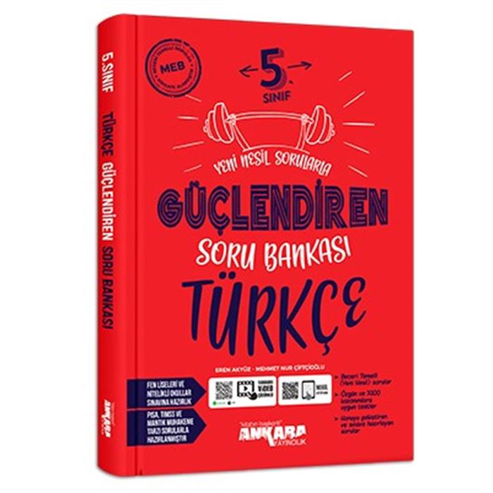 5 Sınıf Güçlendiren Türkçe Soru Bankası Ankara Yayıncılık