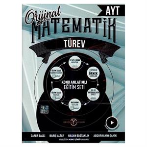 AYT Matematik Türev Konu Anlatımlı Eğitim Seti Orijinal Yayınları