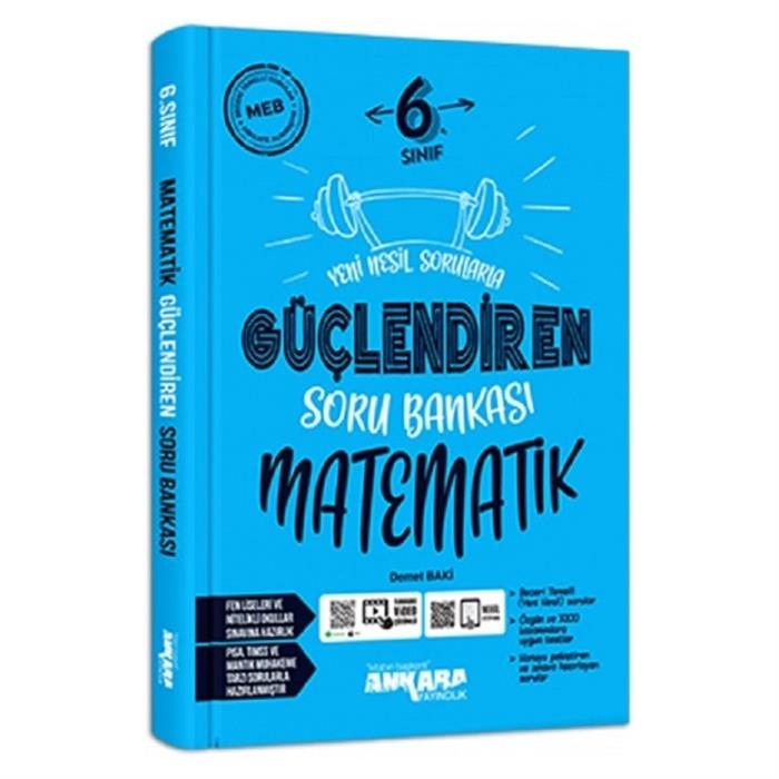 6 Sınıf Güçlendiren Matematik Soru Bankası Ankara Yayıncılık
