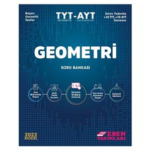 TYT AYT Geometri Soru Bankası 2022 Esen Yayınları
