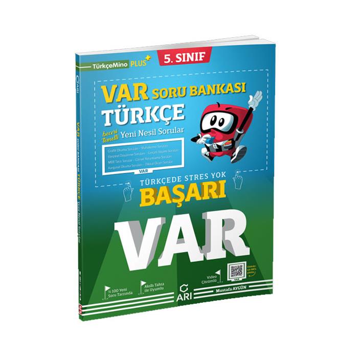 5 Sınıf VAR Türkçe Yeni Nesil Soru Bankası Arı Yayıncılık
