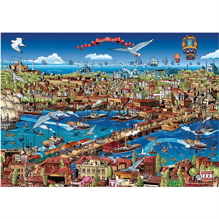 Anatolian Puzzle 3000 Parça Istanbul 1895 4921