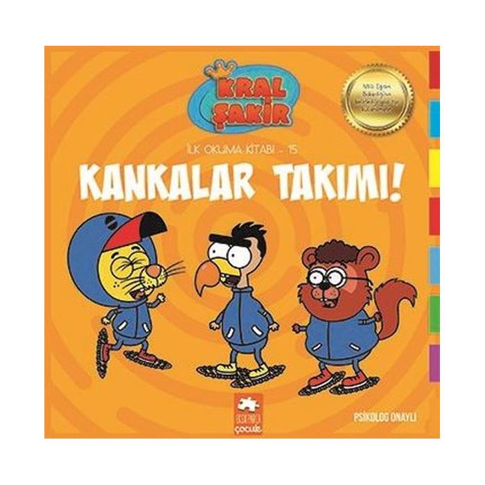 İlk Okuma Kitabı 15 Kankalar Takımı Varol Yaşaroğlu Eksik Parça Yayınları