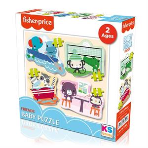 Ks Games Fisher Price Baby Puzzle Jungle 4in1 FP704