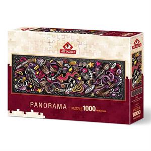 Art Puzzle Panorama 1000 Parça Ritmin Elementleri 5351