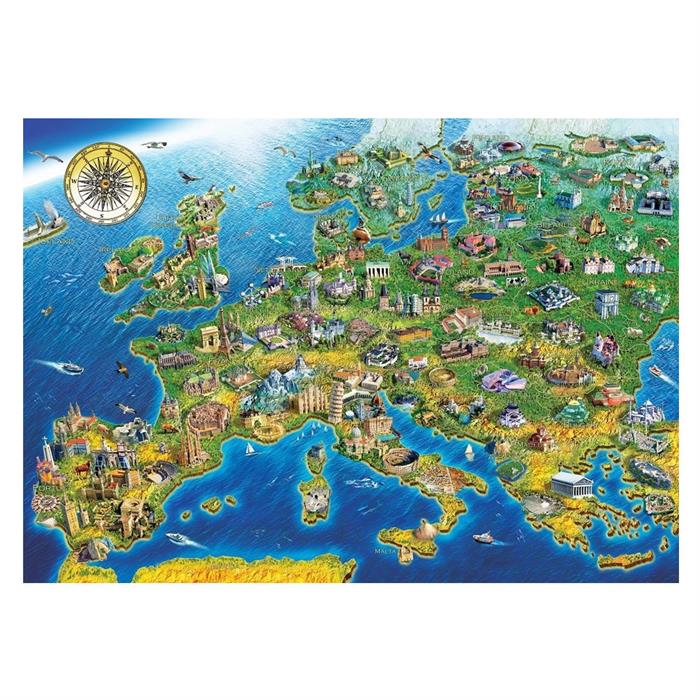 Art Puzzle 2000 Parça Dünya Harikaları 5484
