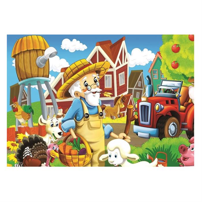 Art Puzzle 24+35 Parça Mutlu Çiftçi 5567