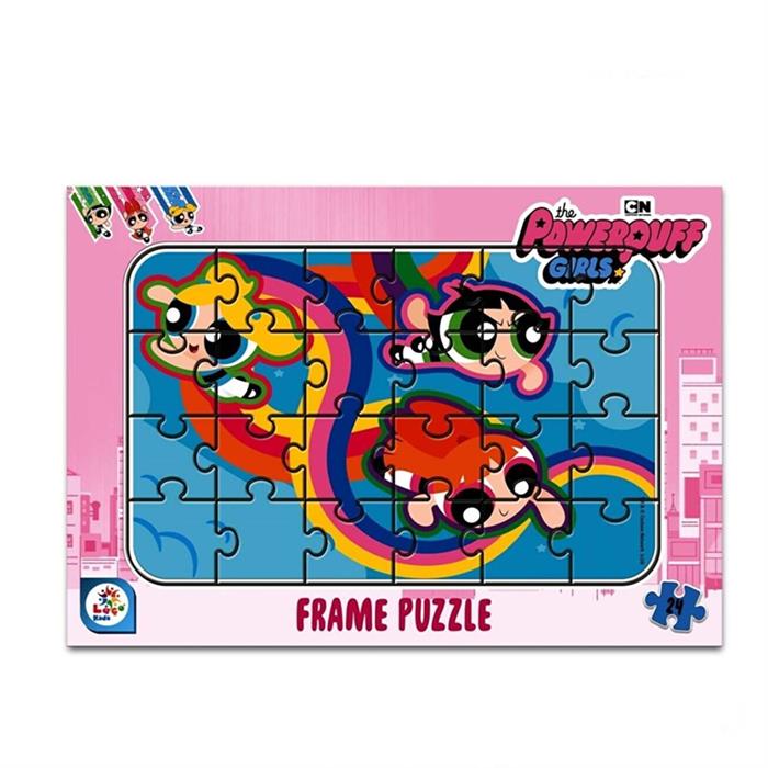 Powerpuff 24 Parça Frame Puzzle PPG7604