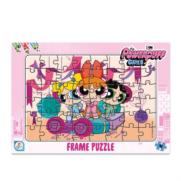 Powerpuff 48 Parça Frame Puzzle PPG7605