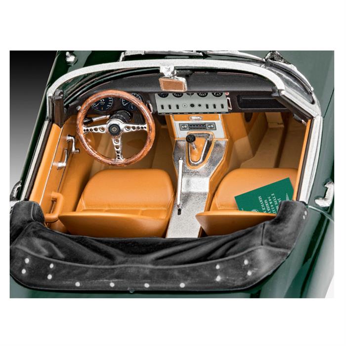 Revell Maket Model Kit Jaguar E-Type Roadster 7687
