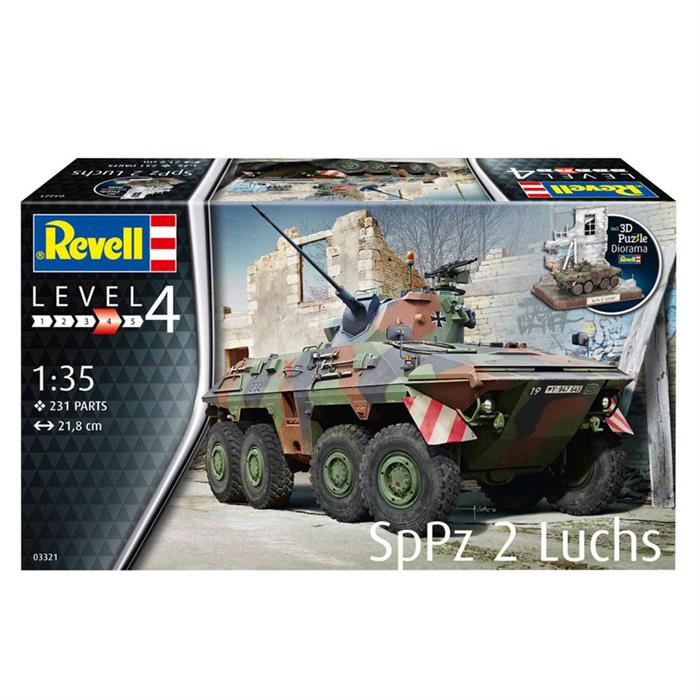 Revell Maket Model Kit SpPz2 Luchs  3321