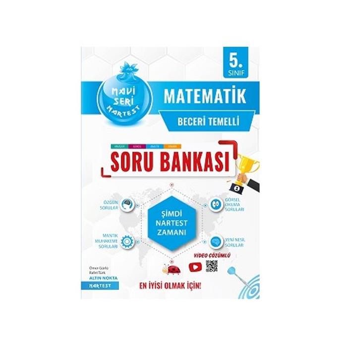 5 Sınıf Mavi Matematik Soru Bankası Nartest Yayınları
