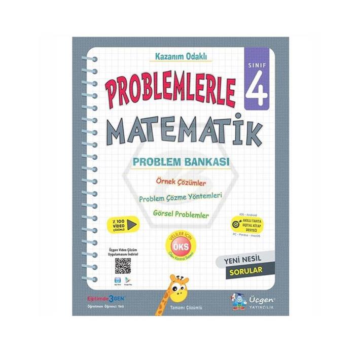 4 Sınıf Problemlerle Matematik Üçgen Yayınları