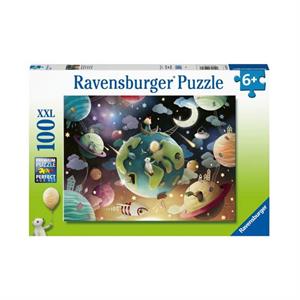 Ravensburger Çocuk Puzzle 100 Parça Gezegenler 129713