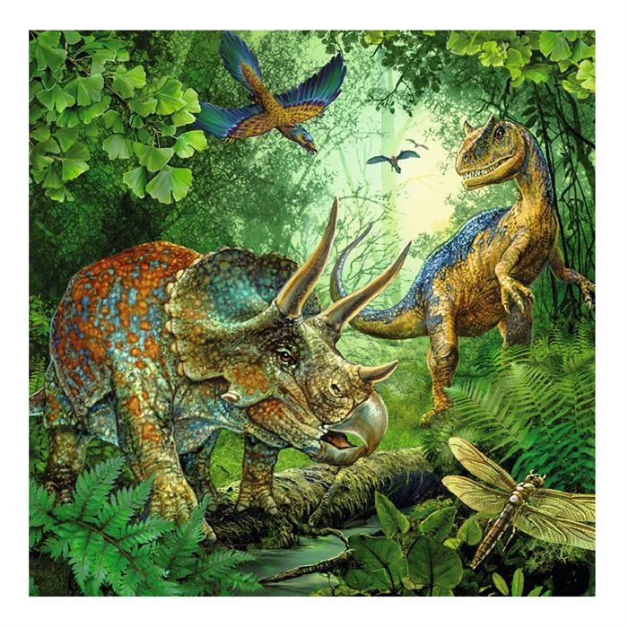 Ravensburger Çocuk Puzzle 3x49 Parça Dinozorlar 93175