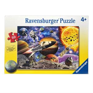 Ravensburger Çocuk Puzzle 60 Parça Uzayda Keşif 51625