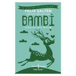 Bambi Felix Salten İş Bankası Kültür Yayınları