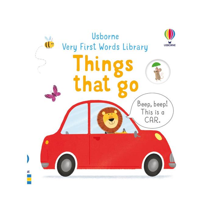 Things That Go : Very First Words Library Usborne